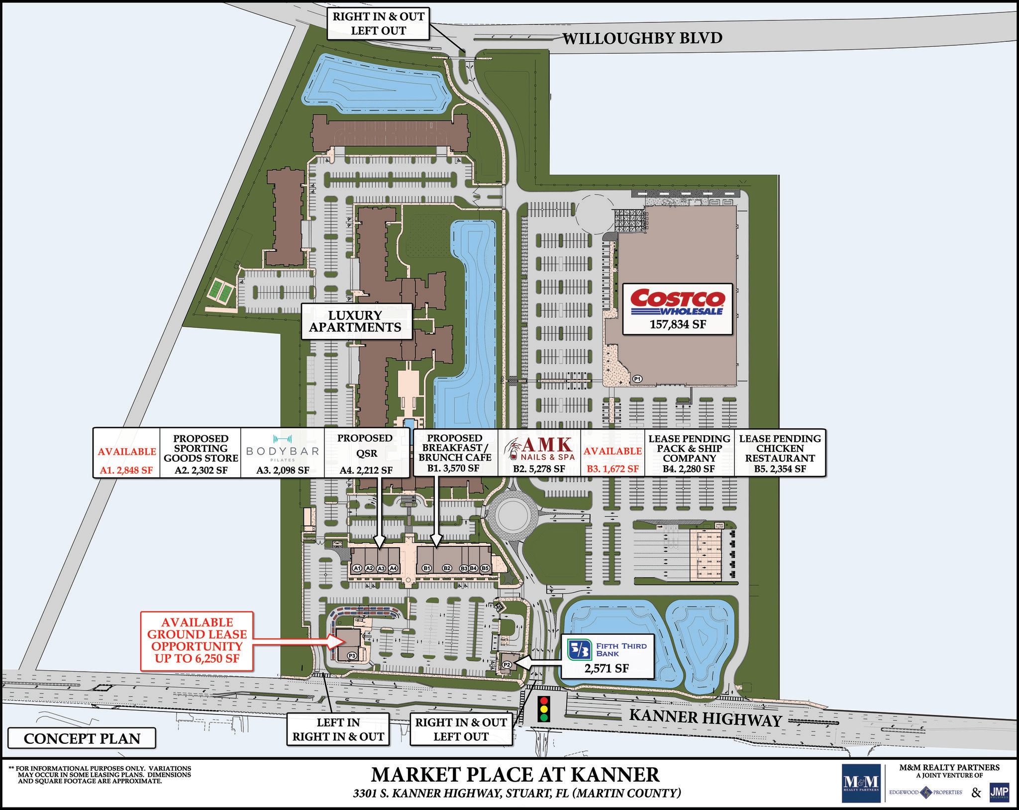3171 S Kanner Hwy, Stuart, FL à louer Plan de site– Image 1 sur 1