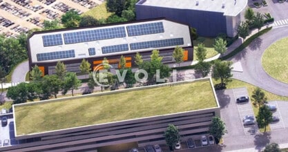 Noisy-le-Grand - VUE AÉRIENNE vue de carte