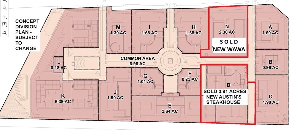 2103 W Hill Ave, Valdosta, GA à vendre - Plan de site – Image 3 sur 14