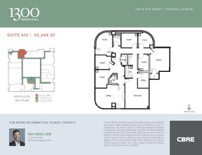 1300 N 12th St, Phoenix, AZ à louer Plan d’étage– Image 1 sur 1