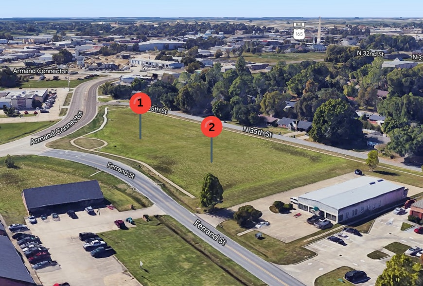 Ferrand St, Monroe, LA à vendre - Aérien – Image 1 sur 6