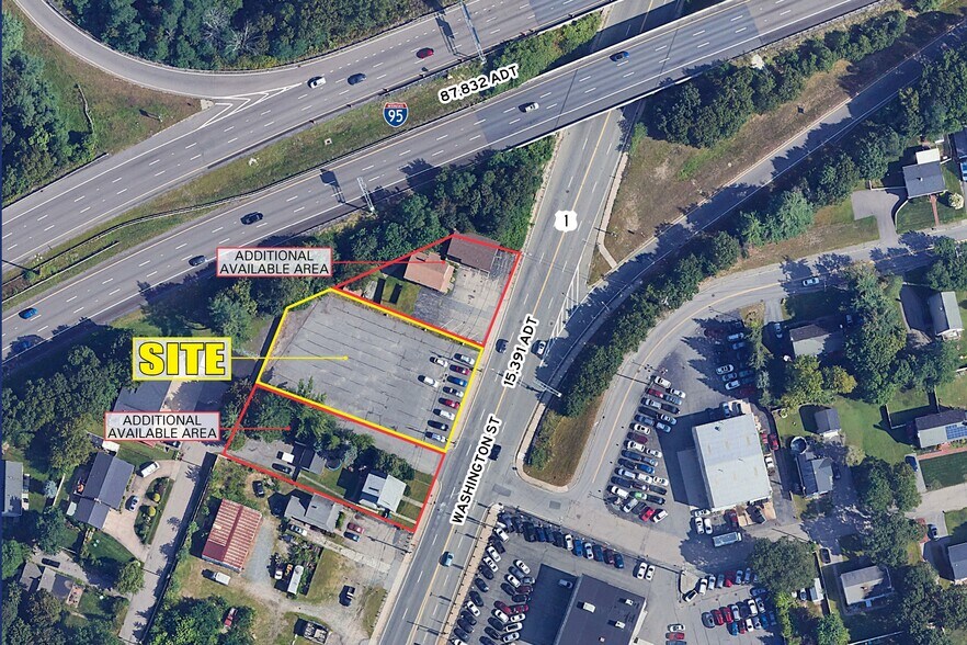 1049 Washington St, Attleboro, MA à louer - Photo de l’immeuble – Image 1 sur 3