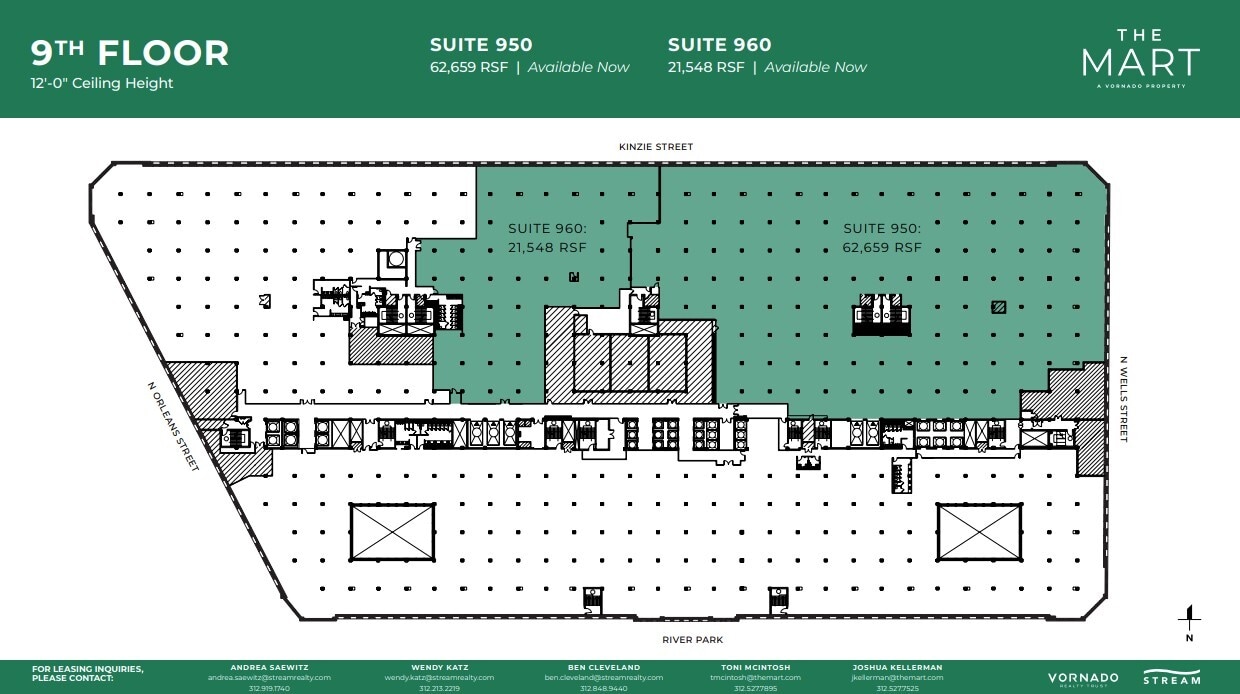 222 Merchandise Mart Plz, Chicago, IL à louer Plan d’étage– Image 1 sur 1