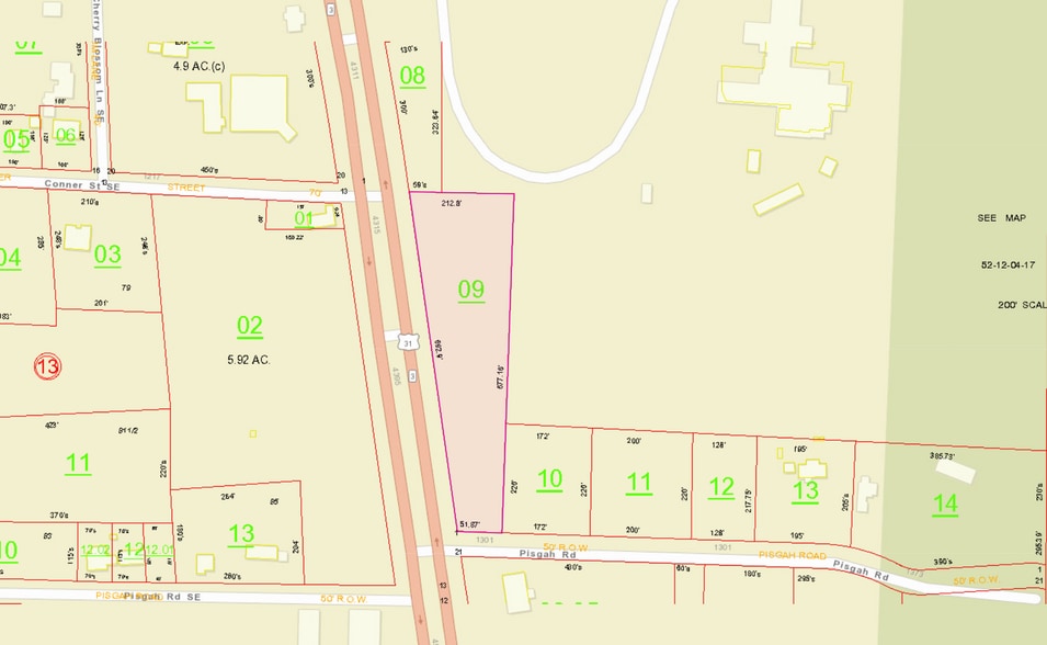 4318 Highway 31 South, Decatur, AL à vendre - Plan cadastral – Image 3 sur 3