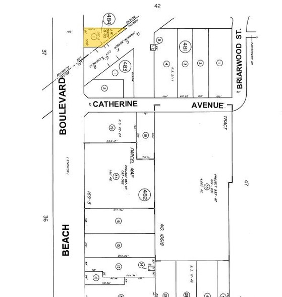 12232 Beach Blvd, Stanton, CA à vendre - Plan cadastral – Image 3 sur 11