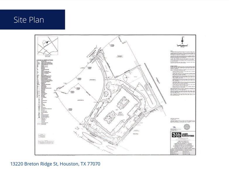 13220 Breton Ridge St, Houston, TX à louer - Plan de site – Image 3 sur 3