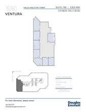 15260 Ventura Blvd, Sherman Oaks, CA à louer Plan d’étage– Image 1 sur 1