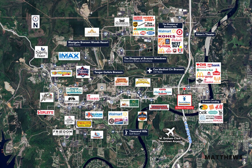 600 W Main St, Branson, MO à vendre - Photo de l’immeuble – Image 3 sur 5