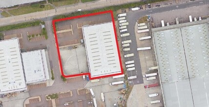 Fenton Way, Basildon, ESS - VUE AÉRIENNE  vue de carte