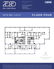 2020 N Central Ave, Phoenix, AZ à louer Plan d’étage– Image 1 sur 1