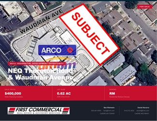 Plus de détails pour Waudman Ave, Stockton, CA - Terrain à vendre