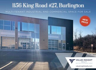 Plus de détails pour 1156 King Rd, Burlington, ON - Industriel/Logistique à vendre