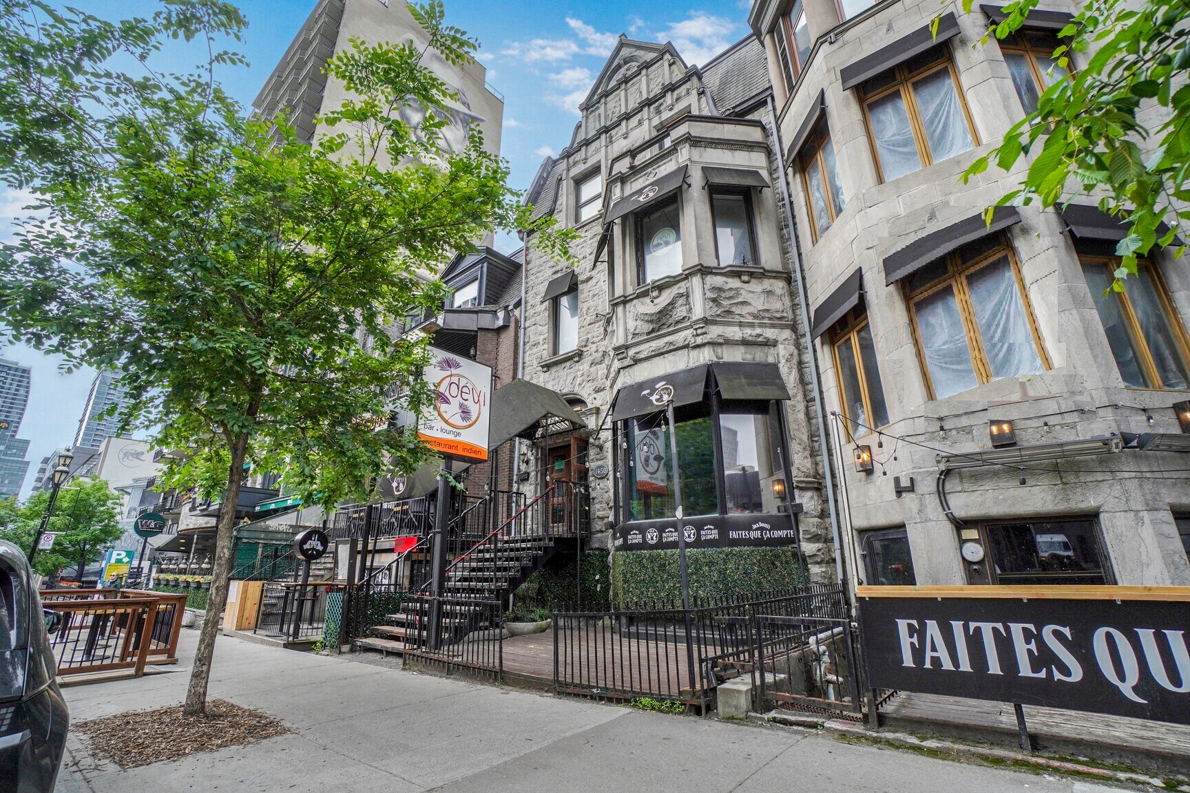 1450 Rue Crescent, Montréal, QC à vendre Photo de l’immeuble– Image 1 sur 17