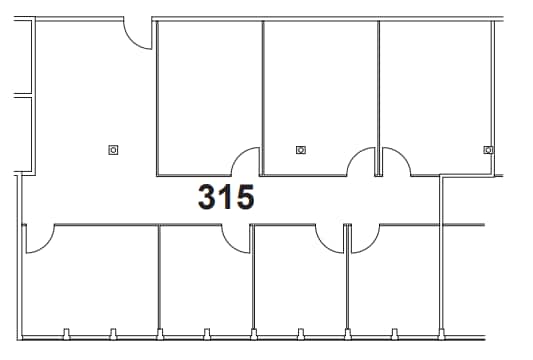 8825 Aero Dr, San Diego, CA à louer Plan d’étage– Image 1 sur 1