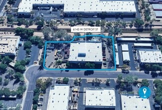 6145 W Detroit St, Chandler, AZ - VUE AÉRIENNE  vue de carte - Image1