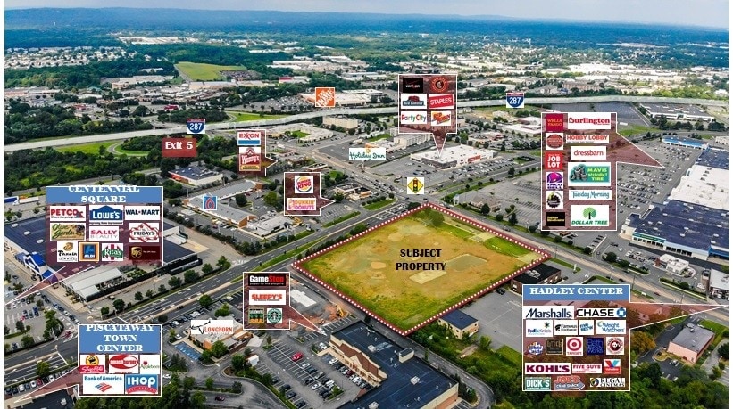 1028 Stelton Rd, Piscataway, NJ à vendre - Aérien – Image 2 sur 3