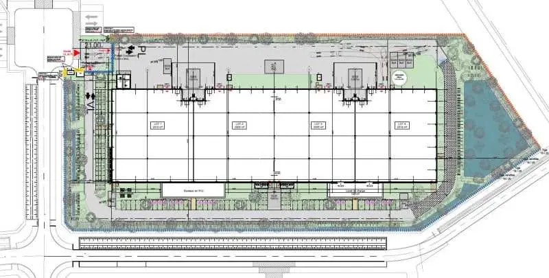 Bureau dans Puiseux-en-France à vendre - Plan d’étage – Image 2 sur 3