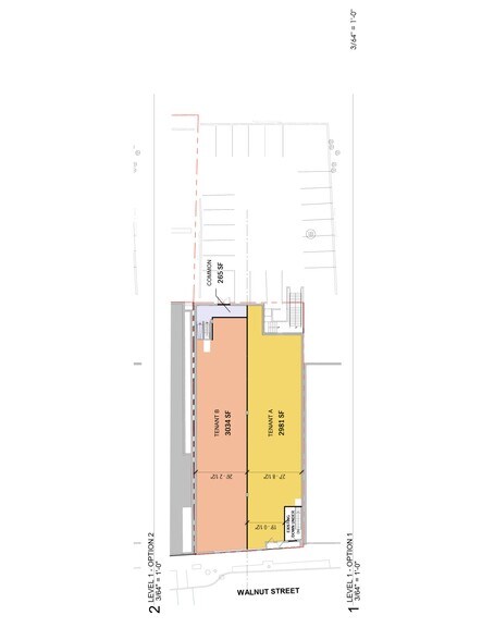304-306 Walnut St, Newton, MA à louer - Plan de site – Image 2 sur 4