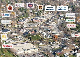 160-190 Main St, East Aurora, NY - VUE AÉRIENNE  vue de carte