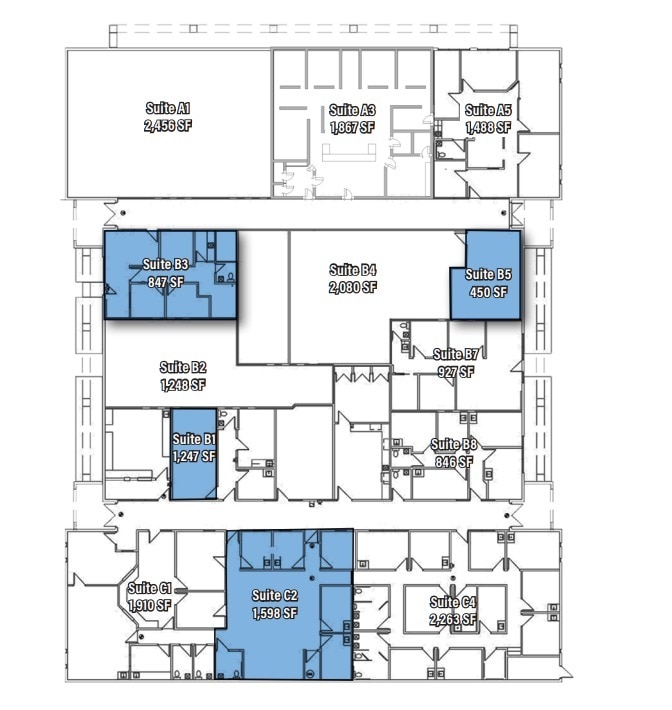 10147 W Grand Ave, Sun City, AZ à louer Plan d’étage– Image 1 sur 1