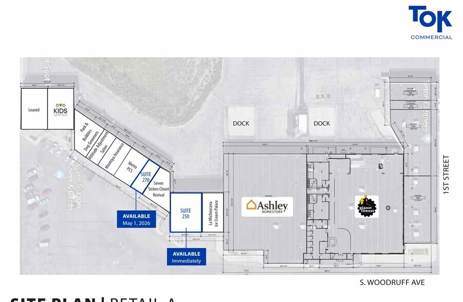 200-390 S Woodruff Ave, Idaho Falls, ID à louer - Plan de site – Image 3 sur 3