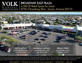Plus de détails pour 8794-8820 E Broadway Blvd, Tucson, AZ - Local commercial à louer