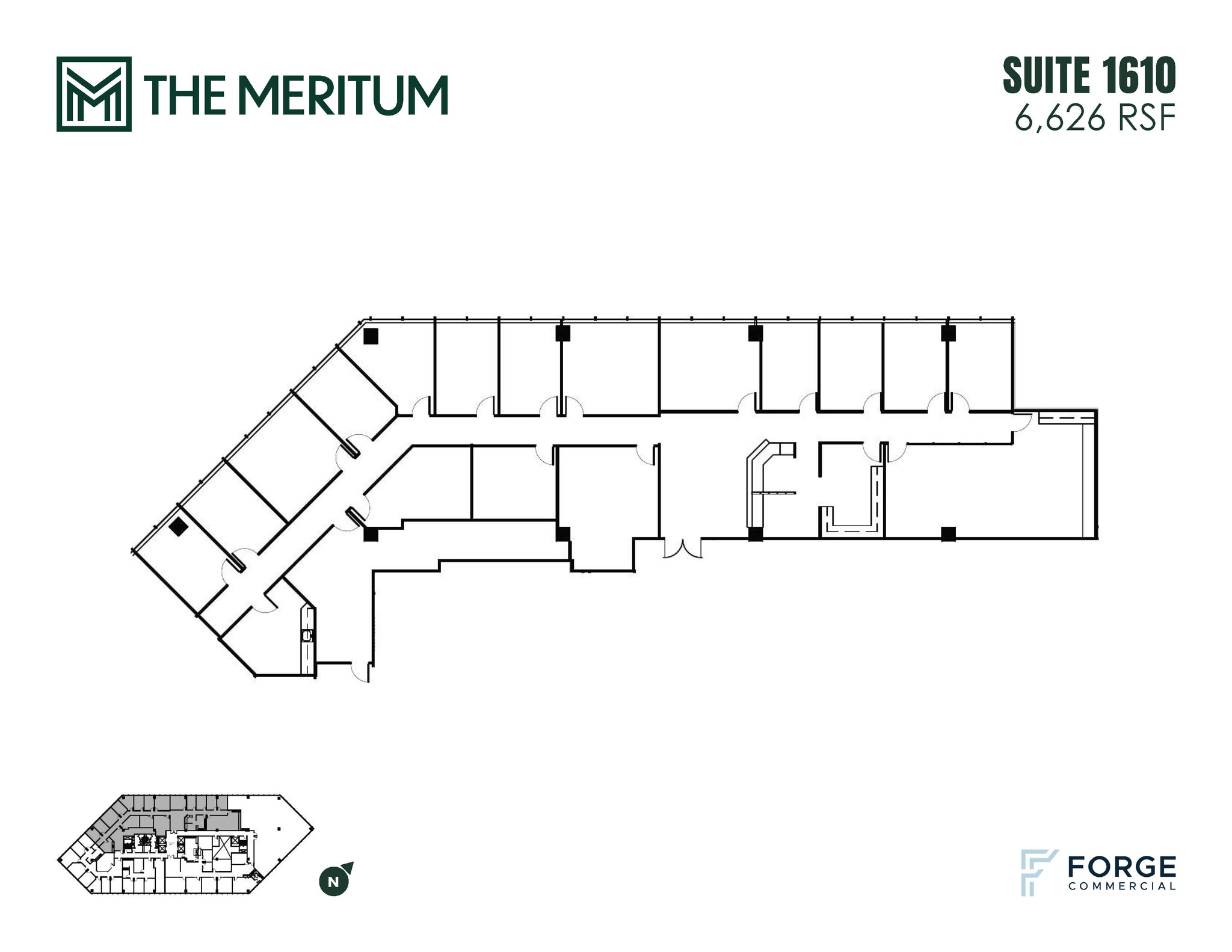 12221 Merit Dr, Dallas, TX à louer Plan d’étage– Image 1 sur 1