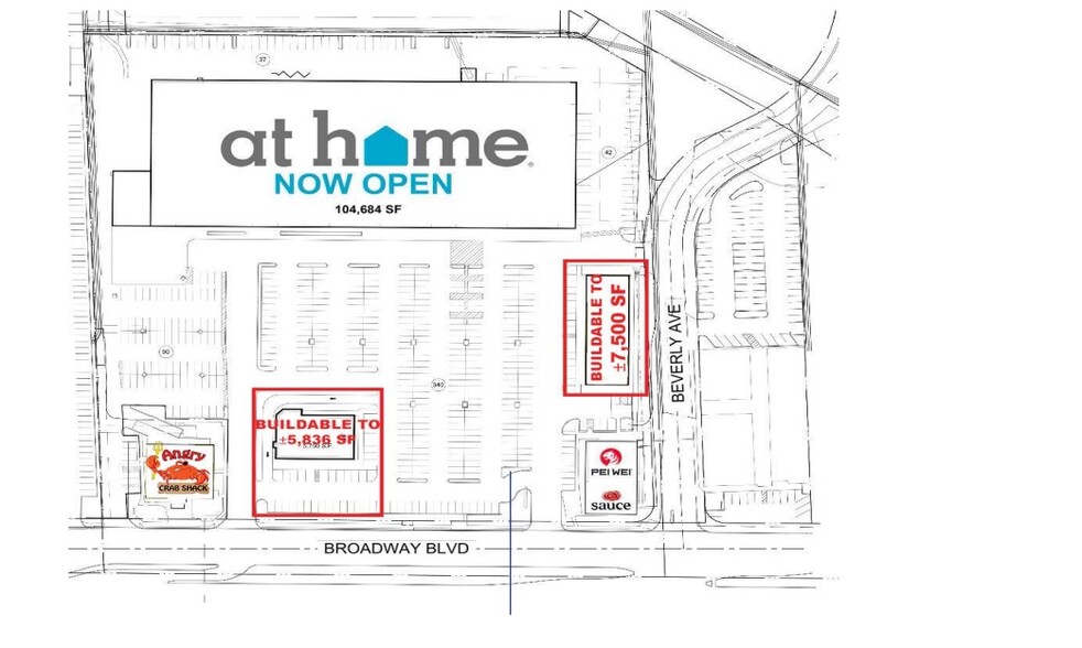 5205-5285 E Broadway Blvd, Tucson, AZ à louer - Plan de site – Image 2 sur 9