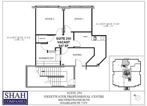 4660 Sweetwater Blvd, Sugar Land, TX à louer Plan d’étage– Image 1 sur 1