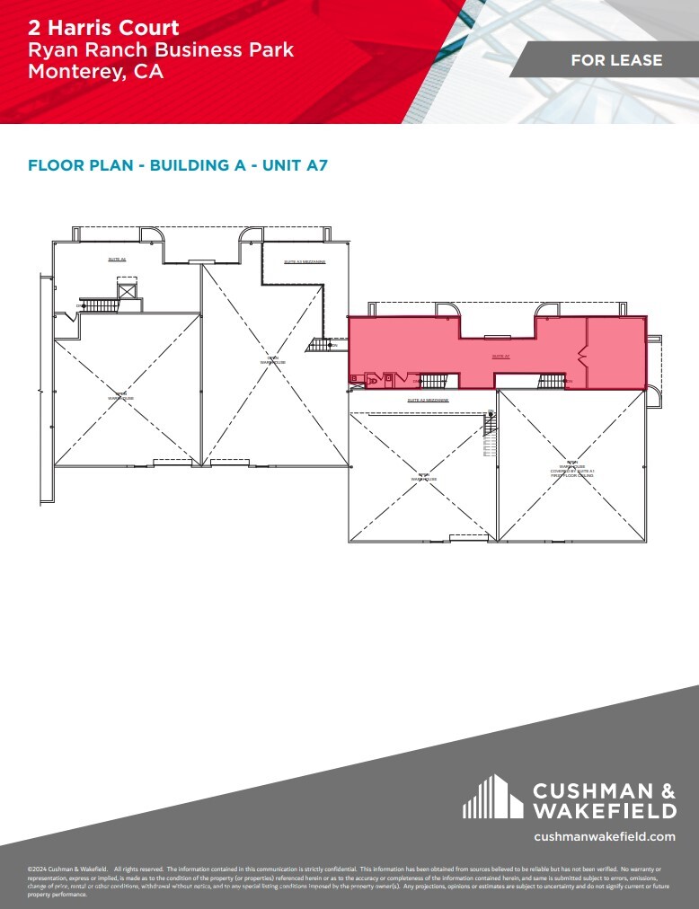 2 Harris Ct, Monterey, CA à louer Plan d’étage– Image 1 sur 1
