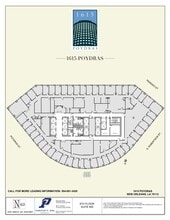 1615 Poydras St, New Orleans, LA à louer Plan de site– Image 1 sur 1