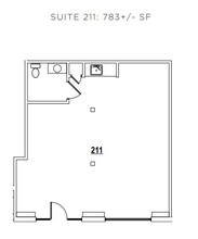 205-211 2nd St, Sausalito, CA à louer Plan d’étage– Image 1 sur 1