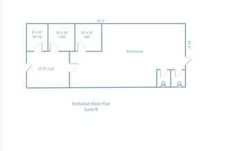 611 W Poplar St, Elizabethtown, KY à louer Plan d’étage– Image 1 sur 1