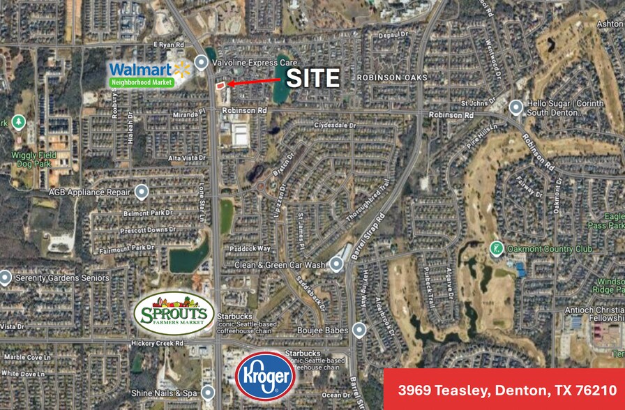 3969 Teasley Ln, Denton, TX à louer - Photo de l’immeuble – Image 2 sur 9
