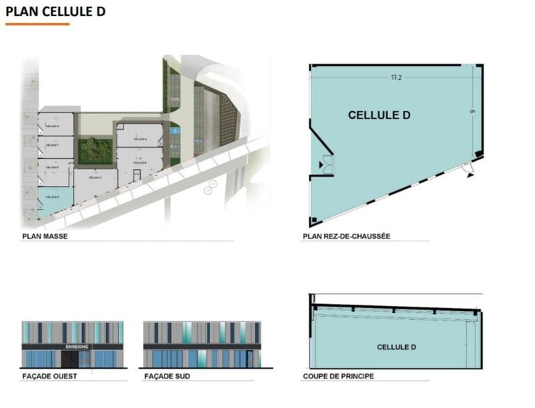Local commercial dans Famars à vendre - Plan d’étage – Image 2 sur 4