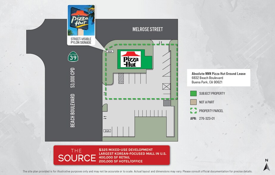 6832 Beach Blvd, Buena Park, CA à vendre - Photo de l’immeuble – Image 2 sur 6