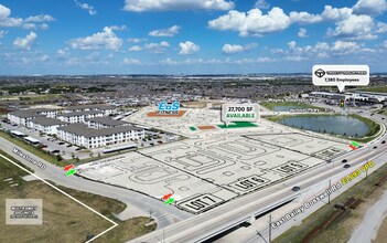 NEC E Bailey Boswell Rd & Millstone rd, Saginaw, TX - VUE AÉRIENNE  vue de carte