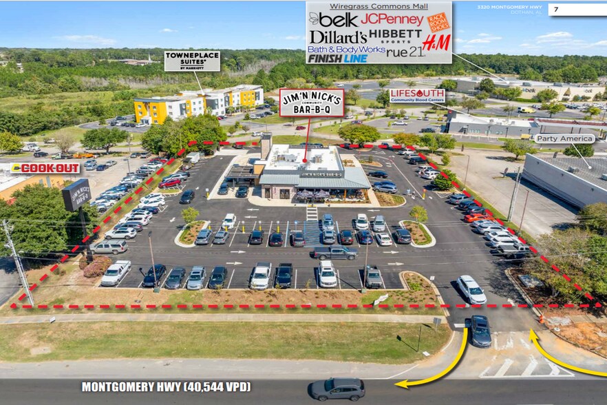 3320 Montgomery Hwy, Dothan, AL à vendre - Photo de l’immeuble – Image 3 sur 6