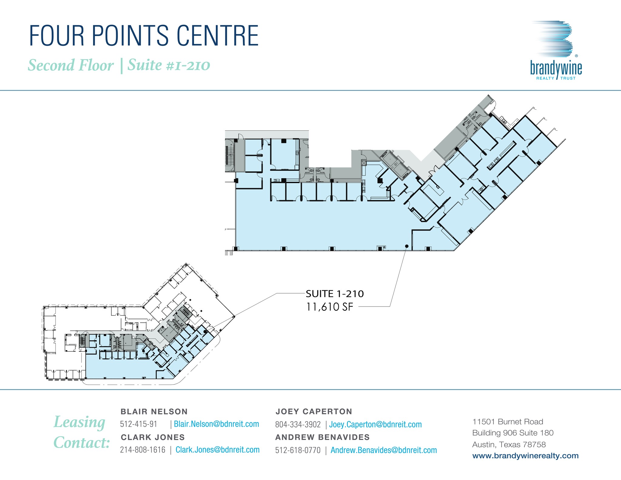 11305 Four Points Dr, Austin, TX à louer Plan de site– Image 1 sur 1