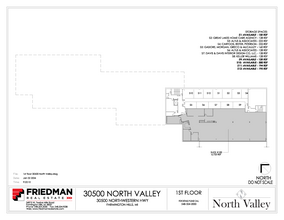 30500 Northwestern Hwy, Farmington Hills, MI à louer Plan d’étage– Image 2 sur 2