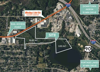 Plus de détails pour 875 Ivor Avenue, Akron, OH - Terrain à vendre