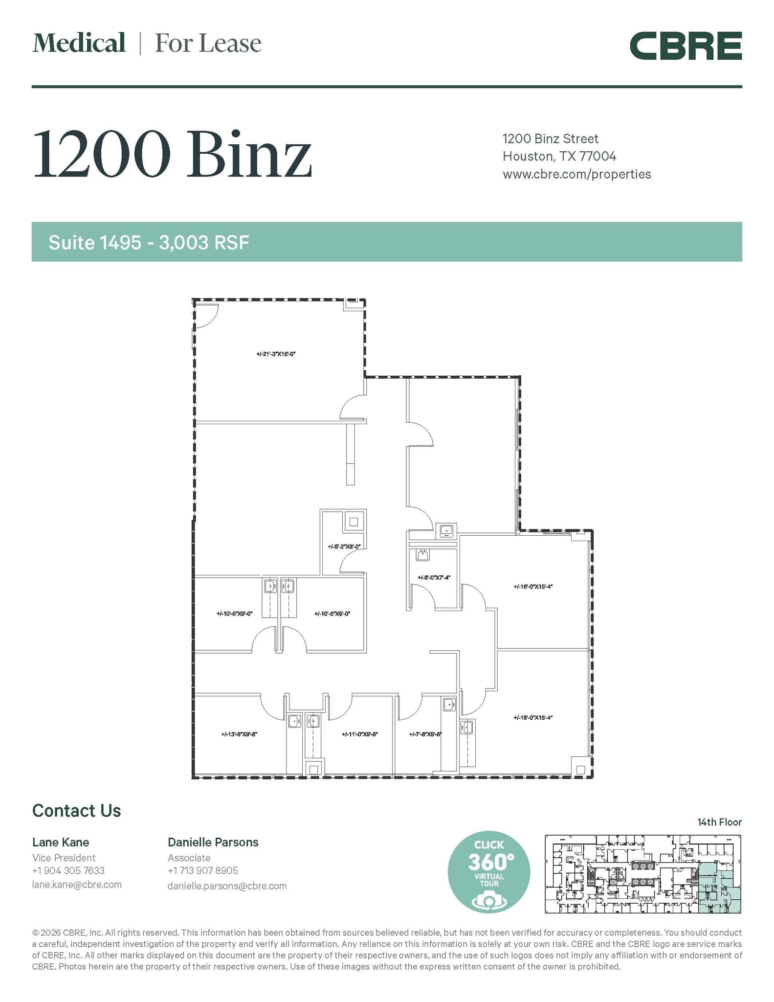 1200 Binz St, Houston, TX à louer Photo intérieure– Image 1 sur 1