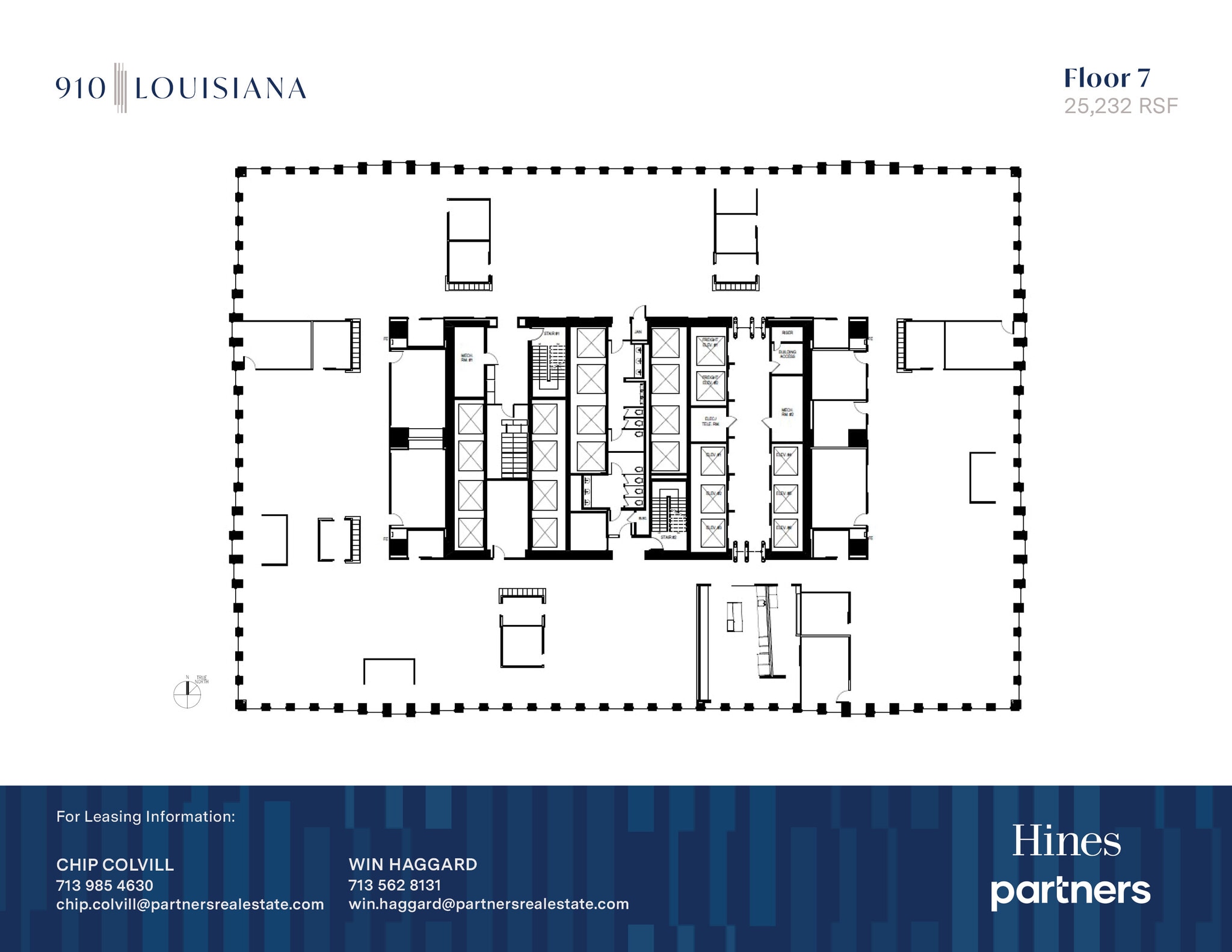 910 Louisiana St, Houston, TX à louer Plan d’étage– Image 1 sur 1