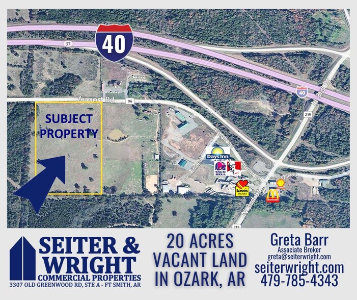 Airport Rd, Ozark, AR à vendre - Photo de l’immeuble – Image 1 sur 1