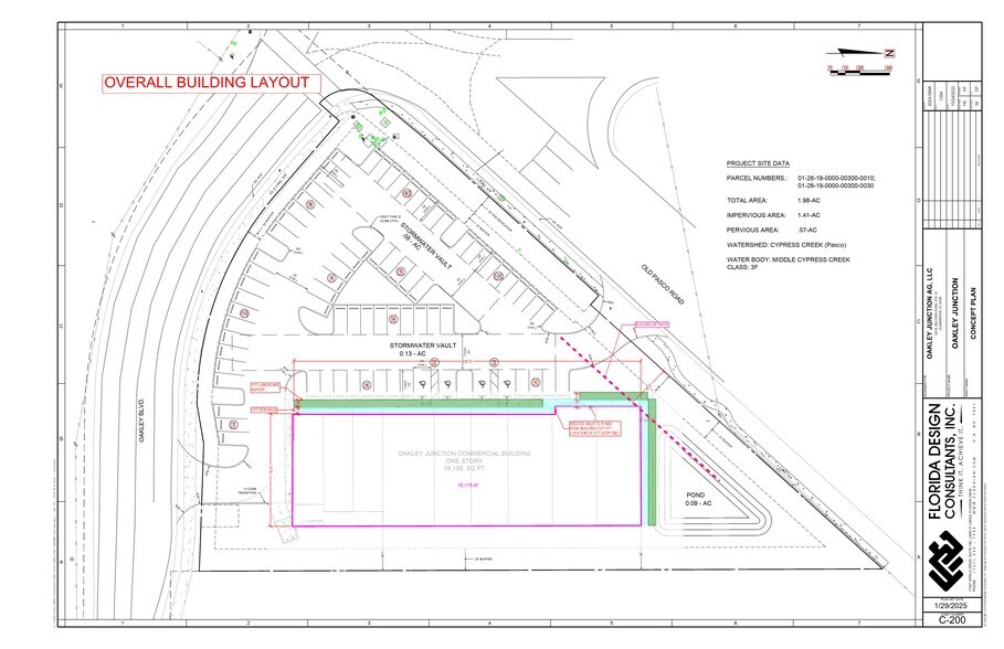 Oakley Blvd & Old Pasco Road, Wesley Chapel, FL à louer - Photo de l’immeuble – Image 3 sur 3