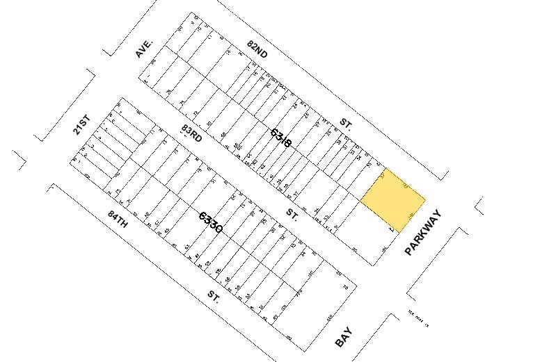 8200 Bay Pky, Brooklyn, NY à louer - Plan cadastral – Image 2 sur 10