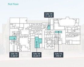4425 W Olive Ave, Glendale, AZ à louer Plan d’étage– Image 1 sur 2