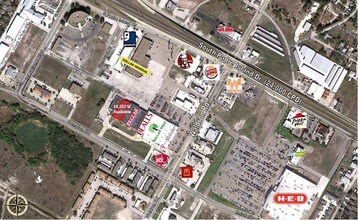 10241 S Padre Island Dr, Corpus Christi, TX - Vue aérienne vue de carte