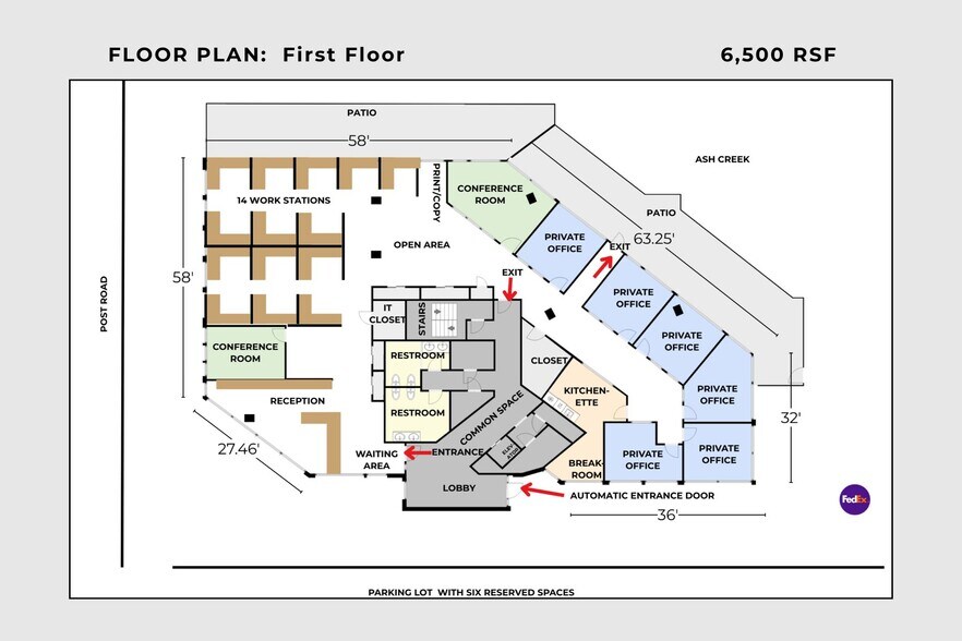 1 Post Rd, Fairfield, CT à louer - Plan d’étage – Image 3 sur 20