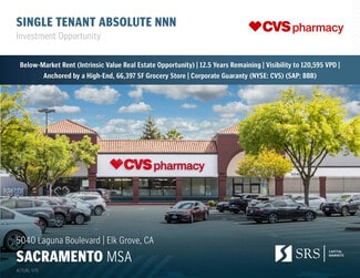 Plus de détails pour 5040 Laguna Blvd, Elk Grove, CA - Local commercial à vendre